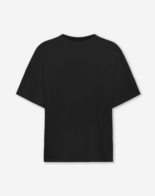 T-SHIRT OVERSIZE LOURD NOIR