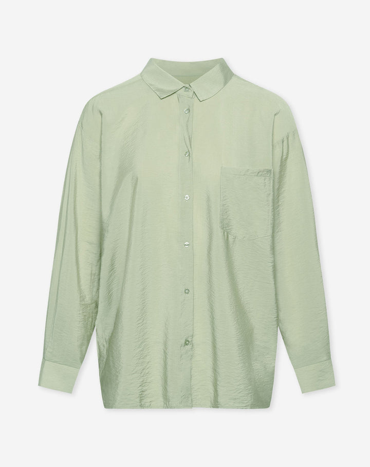 BLOUSE LUX VERT SAUGE