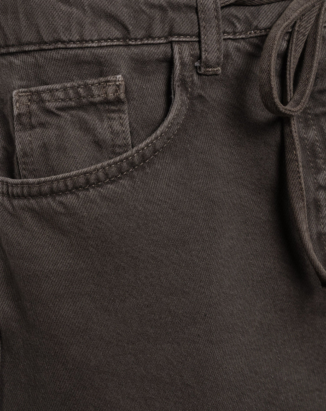 JUPE EN DENIM LOTTE BRUNE