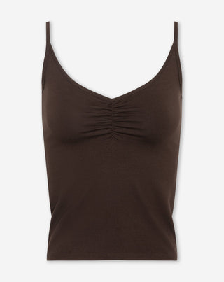 SINGLET DE RASSEMBLEMENT DE BASE BRUN