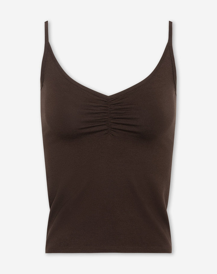 SINGLET DE RASSEMBLEMENT DE BASE BRUN