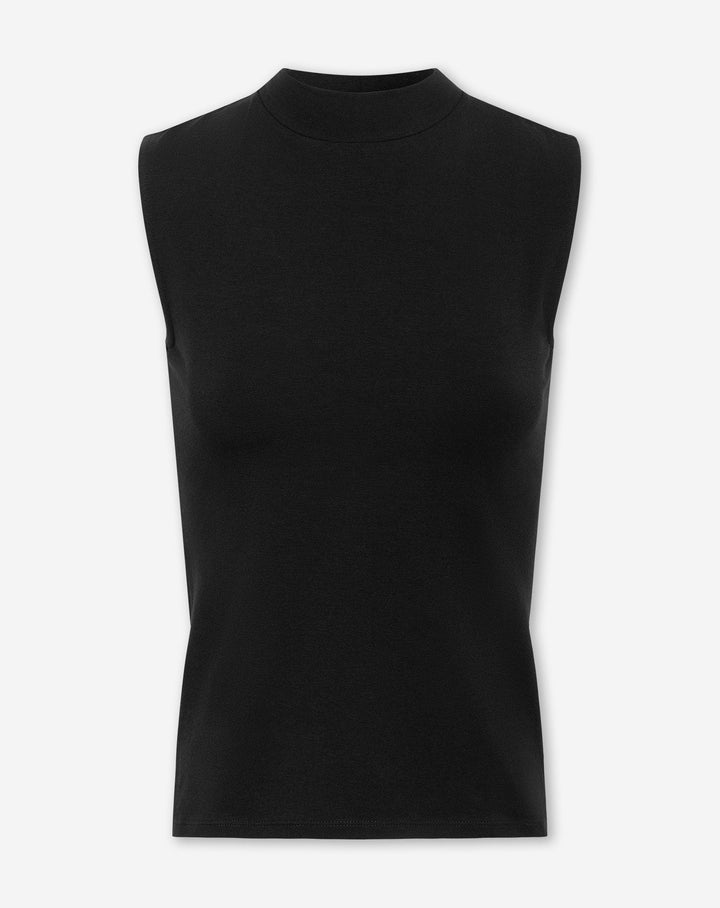 TANKTOP À COL ROND NOIR