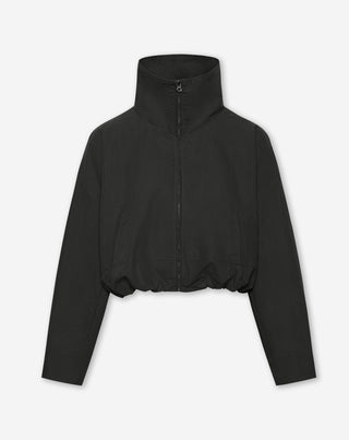 VESTE À COL FUNNEL IMARA NOIRE