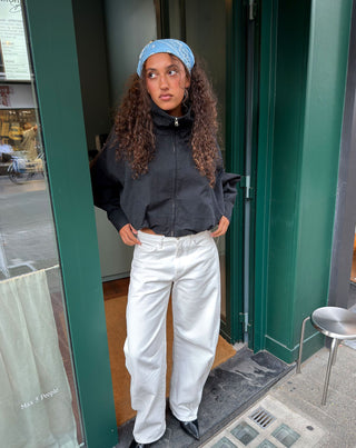 VESTE À COL FUNNEL IMARA NOIRE