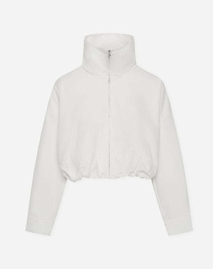 VESTE IMARA À COL FONDU BLANC