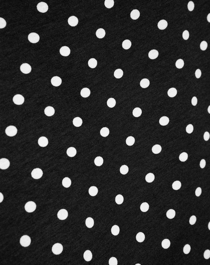 SINGLET À COL CARRE NOIR