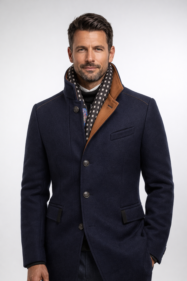 BRYNOUVELLE | Manteau en Laine pour Hommes
