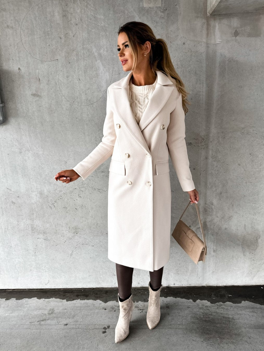 Loredana | Manteau Long Décontracté