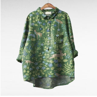BRYNOUVELLE | Chemise Élégante à Motif Émilie