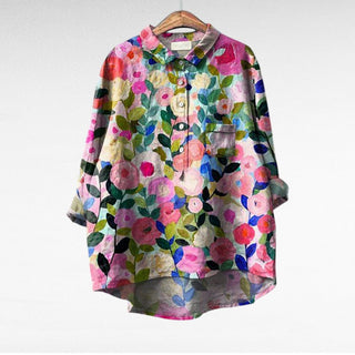 BRYNOUVELLE | Chemise Élégante à Motif Émilie