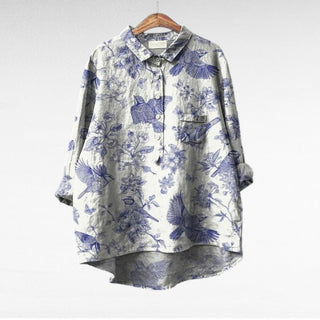 BRYNOUVELLE | Chemise Élégante à Motif Émilie