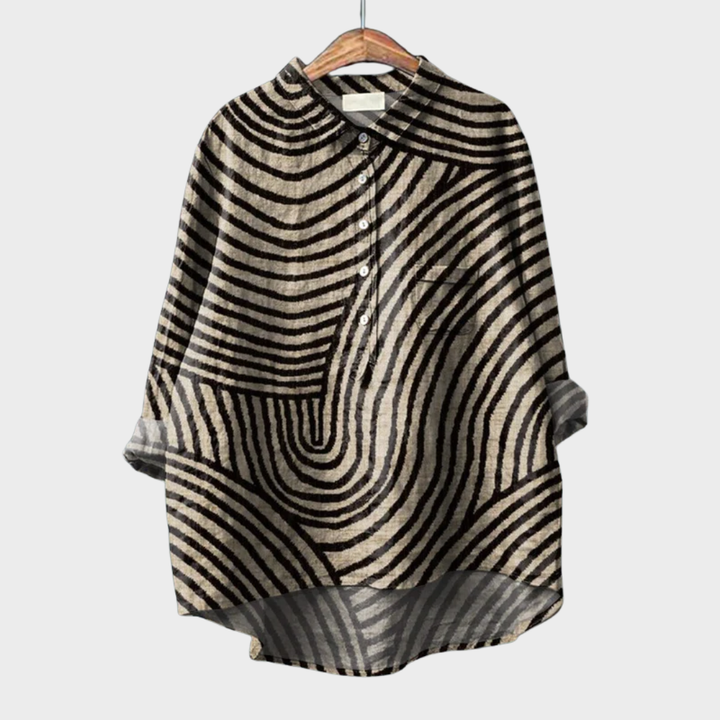 BRYNOUVELLE | Chemise Élégante à Motif Émilie