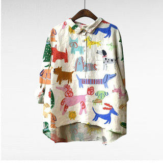 BRYNOUVELLE | Chemise Élégante à Motif Émilie
