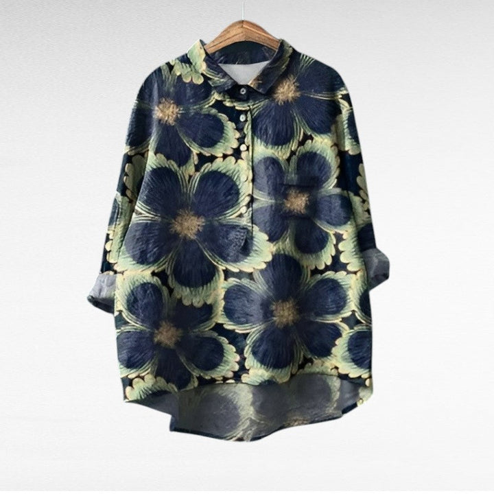 BRYNOUVELLE | Chemise Élégante à Motif Émilie