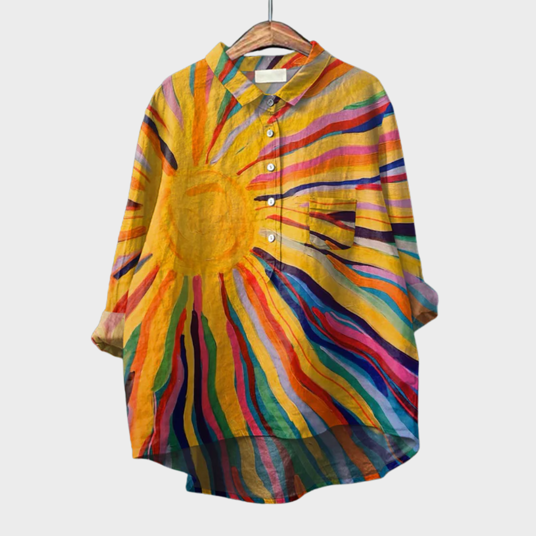 BRYNOUVELLE | Chemise Élégante à Motif Émilie