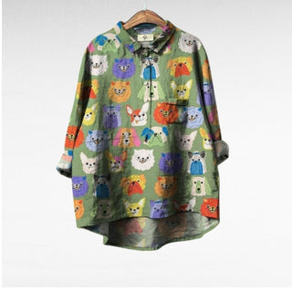 BRYNOUVELLE | Chemise Élégante à Motif Émilie
