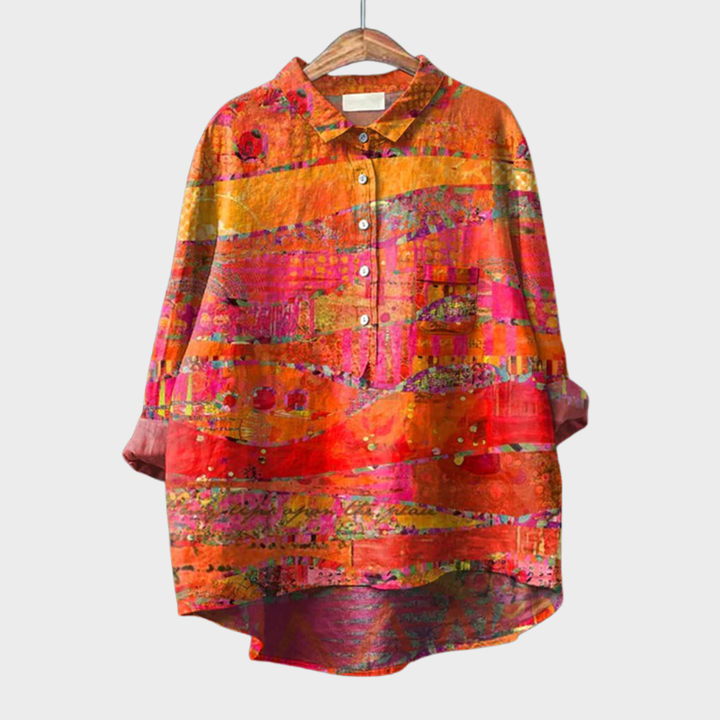 BRYNOUVELLE | Chemise Élégante à Motif Émilie