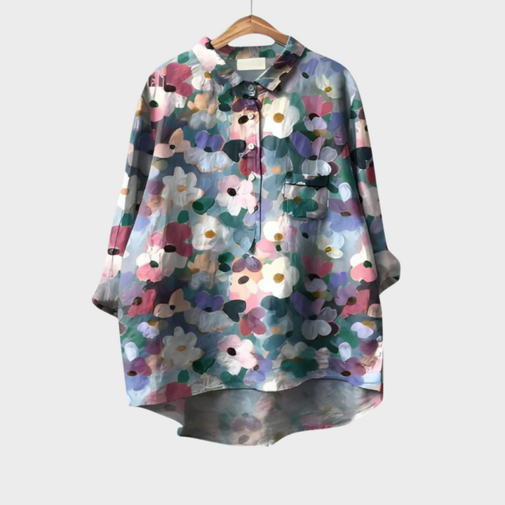 BRYNOUVELLE | Chemise Élégante à Motif Émilie