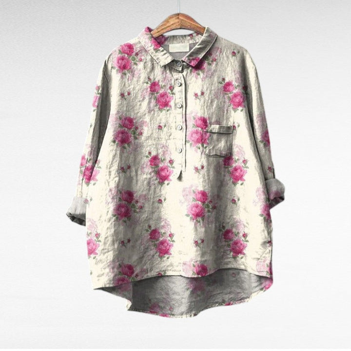 BRYNOUVELLE | Chemise Élégante à Motif Émilie