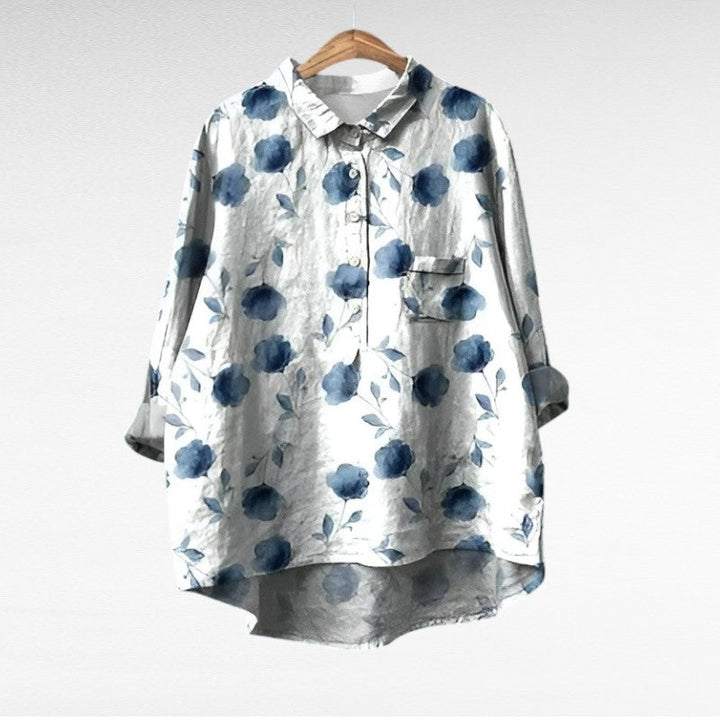 BRYNOUVELLE | Chemise Élégante à Motif Émilie