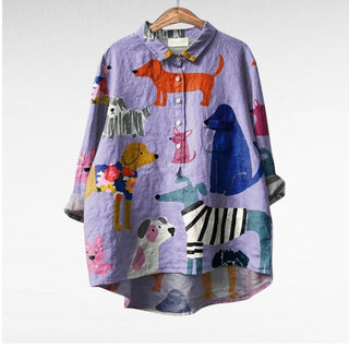 BRYNOUVELLE | Chemise Élégante à Motif Émilie