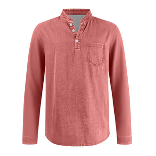 BRYNOUVELLE | T-SHIRT À MANCHES LONGUES TRADITIONNEL POUR HOMME