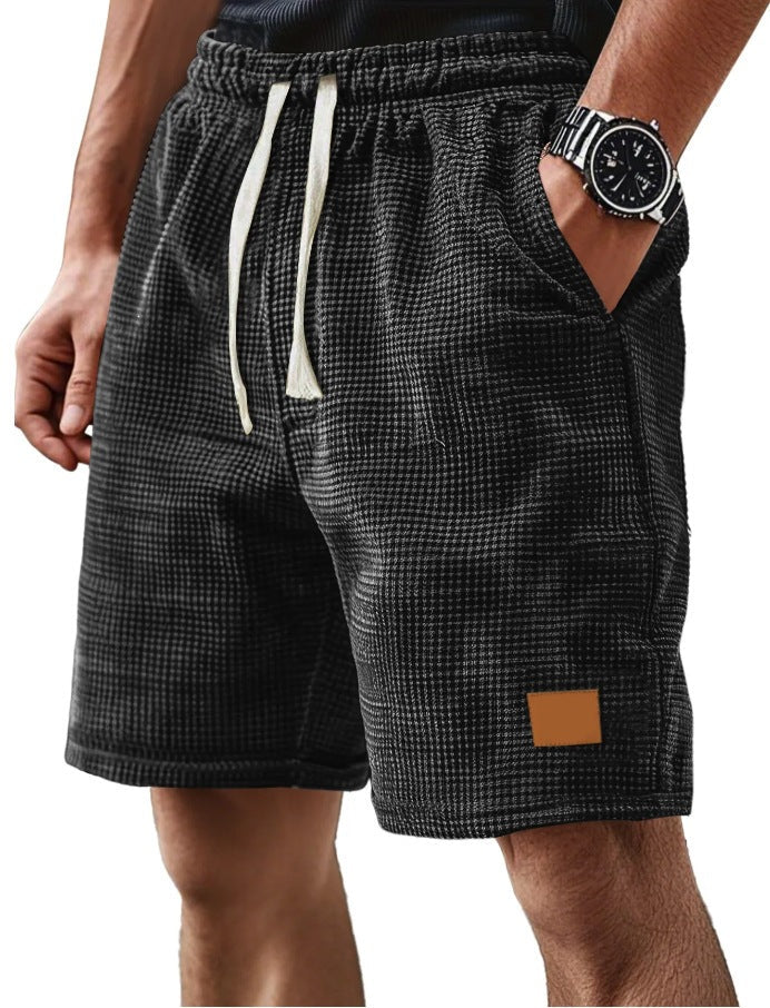 BRYNOUVELLE | SHORT TEXTURÉ GAUFRÉ POUR HOMMES