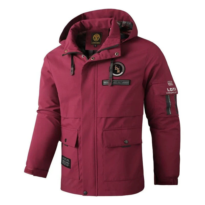 BRYNOUVELLE | Veste à Capuche avec Fermeture Éclair pour Hommes