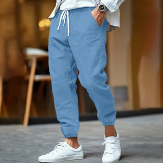 BRYNOUVELLE | PANTALON À CORDON DE SERRAGE COASTAL POUR HOMMES
