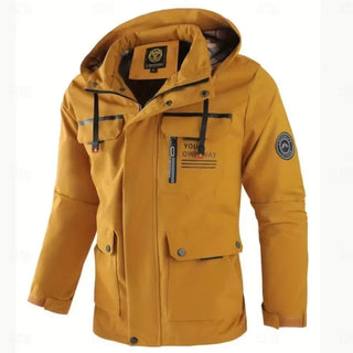 BRYNOUVELLE | Veste à Capuche avec Fermeture Éclair pour Hommes