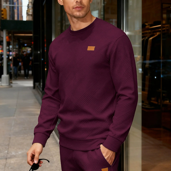 BRYNOUVELLE | PULL EN MAILLE TEXTURÉE POUR HOMMES