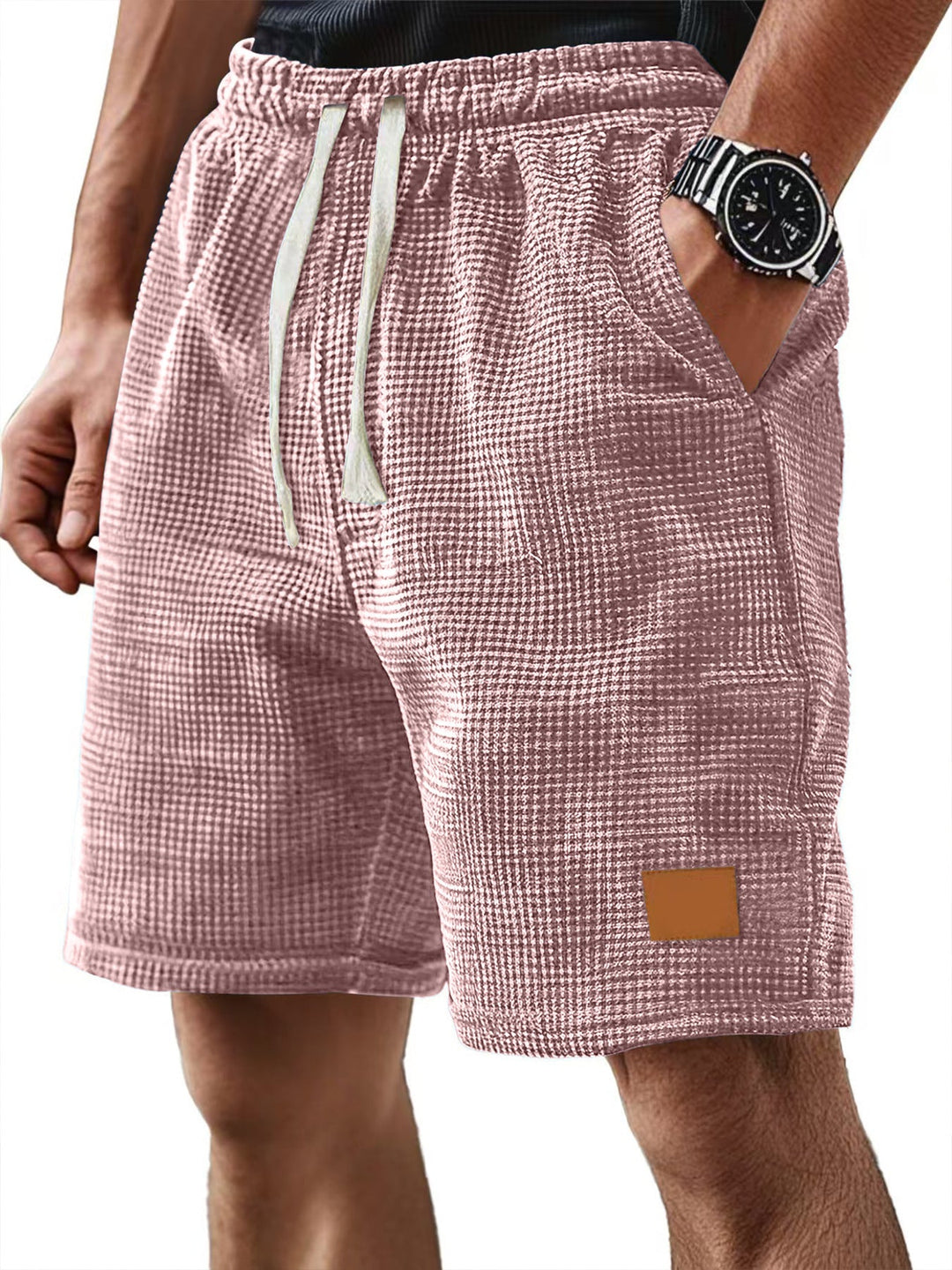 BRYNOUVELLE | SHORT TEXTURÉ GAUFRÉ POUR HOMMES