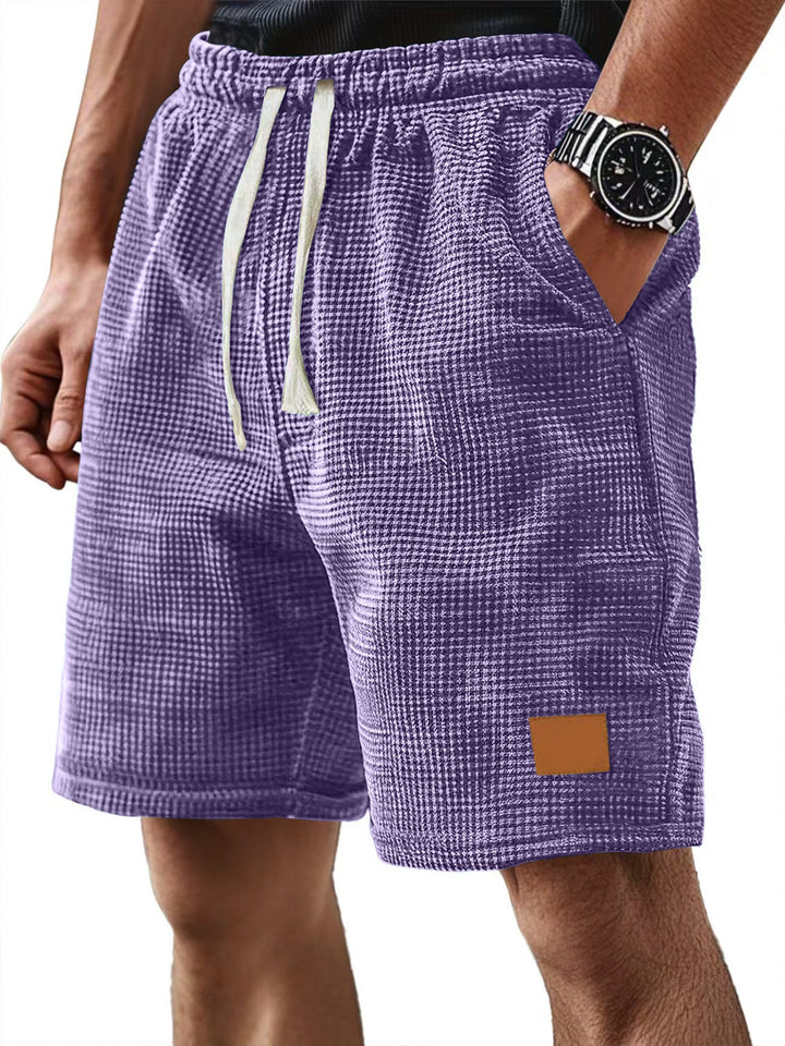 BRYNOUVELLE | SHORT TEXTURÉ GAUFRÉ POUR HOMMES
