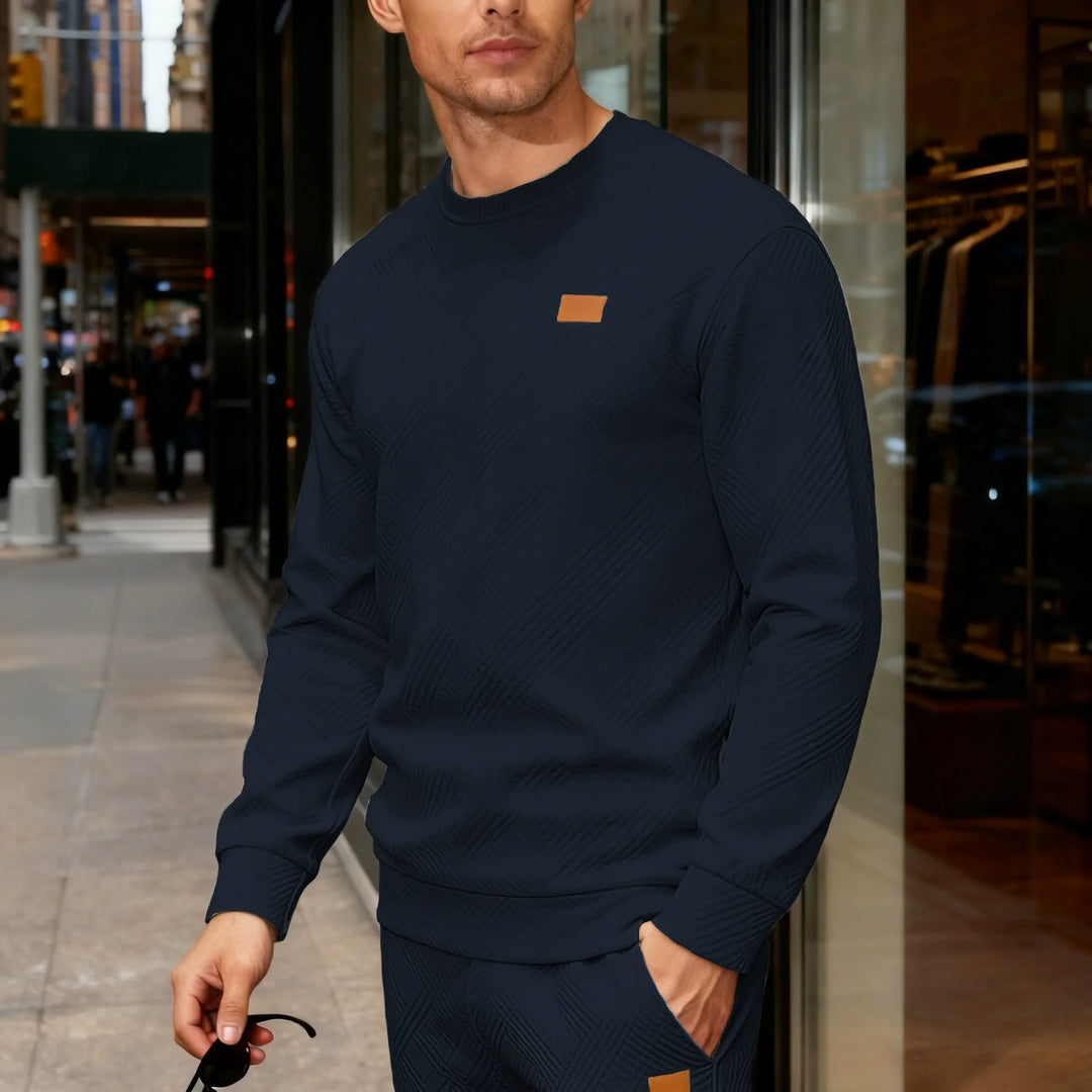 BRYNOUVELLE | PULL EN MAILLE TEXTURÉE POUR HOMMES
