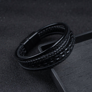 BRYNOUVELLE | BRACELET HOMME EN CUIR DE LUXE
