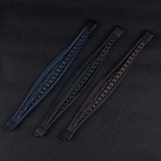 BRYNOUVELLE | BRACELET HOMME EN CUIR DE LUXE