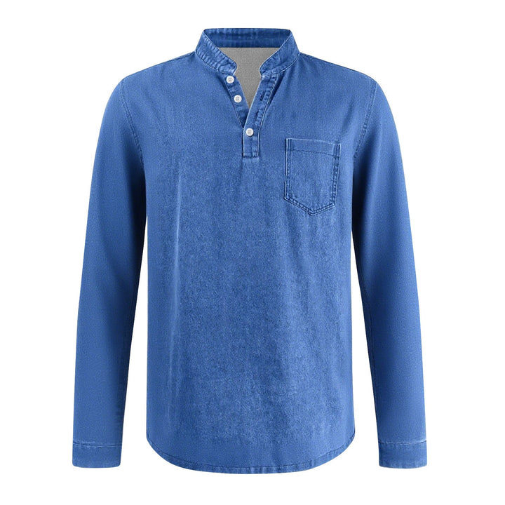 BRYNOUVELLE | T-SHIRT À MANCHES LONGUES TRADITIONNEL POUR HOMME