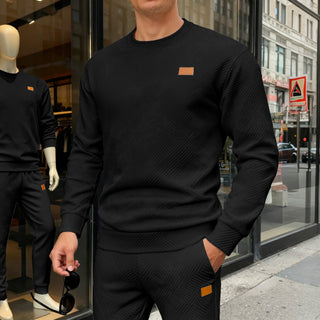 BRYNOUVELLE | PULL EN MAILLE TEXTURÉE POUR HOMMES
