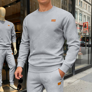 BRYNOUVELLE | PULL EN MAILLE TEXTURÉE POUR HOMMES