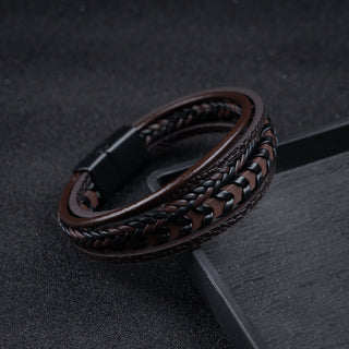 BRYNOUVELLE | BRACELET HOMME EN CUIR DE LUXE