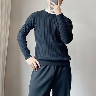 BRYNOUVELLE | Pull en maille de rayonne pour hommes