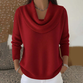 Iole | Pull avec Col Drapé