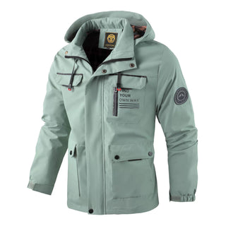 BRYNOUVELLE | Veste à Capuche avec Fermeture Éclair pour Hommes