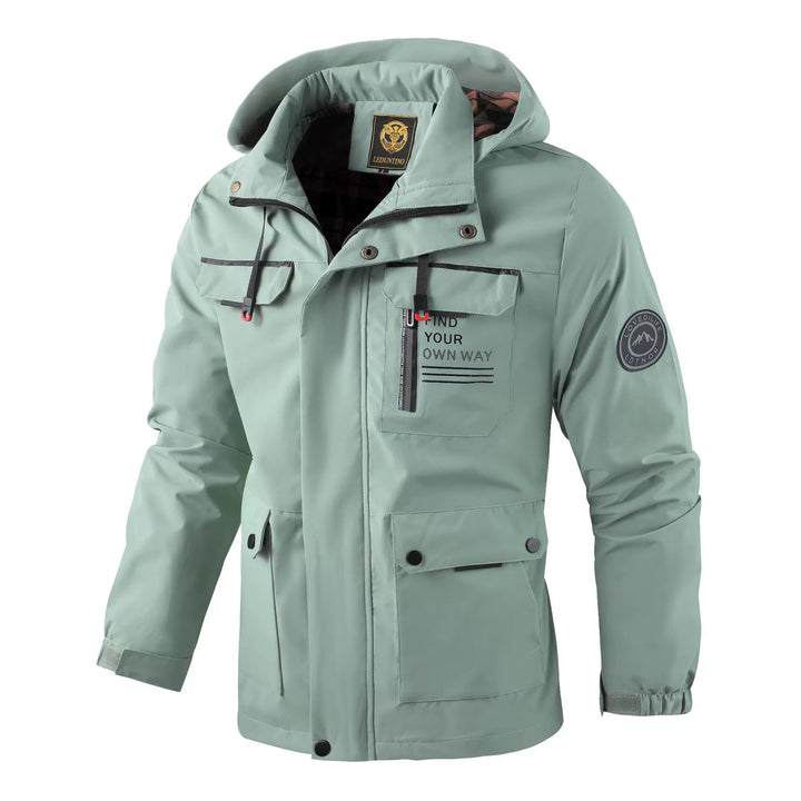 BRYNOUVELLE | Veste à Capuche avec Fermeture Éclair pour Hommes