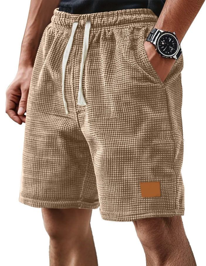 BRYNOUVELLE | SHORT TEXTURÉ GAUFRÉ POUR HOMMES
