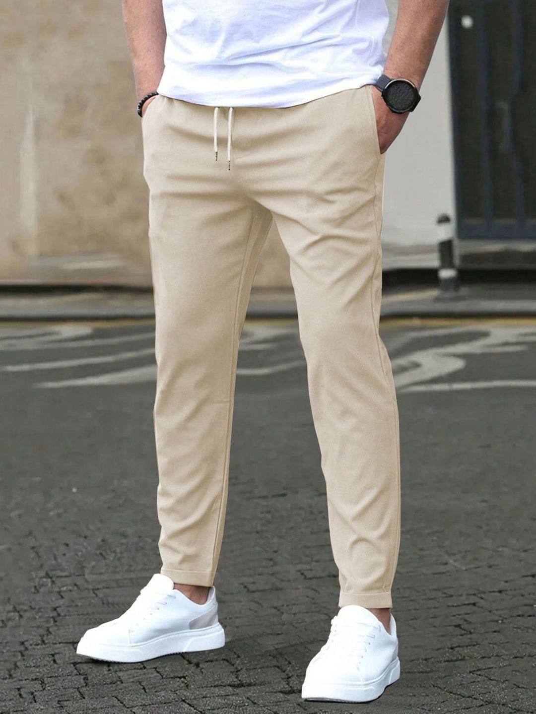 BRYNOUVELLE | PANTALONS ÉLASTIQUES POUR HOMMES