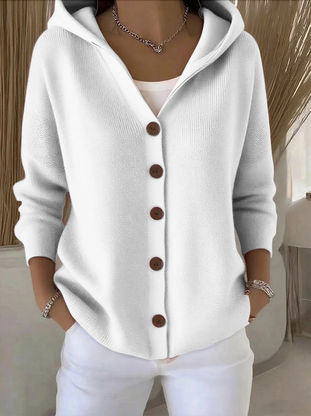Rosetta | Cardigan avec Capuche