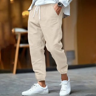 BRYNOUVELLE | PANTALON À CORDON DE SERRAGE COASTAL POUR HOMMES