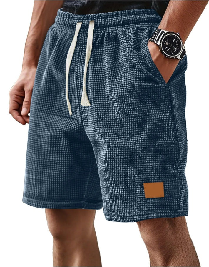 BRYNOUVELLE | SHORT TEXTURÉ GAUFRÉ POUR HOMMES