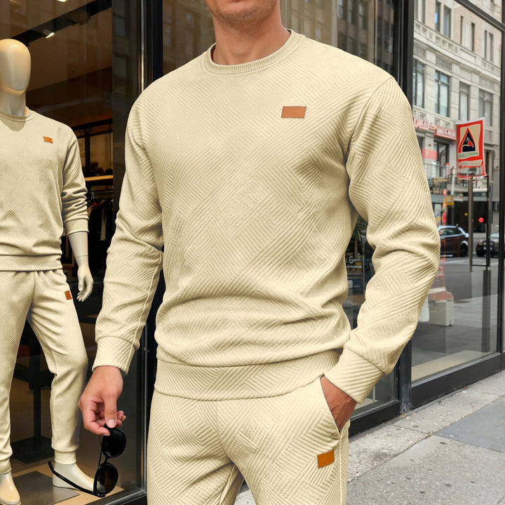 BRYNOUVELLE | PULL EN MAILLE TEXTURÉE POUR HOMMES